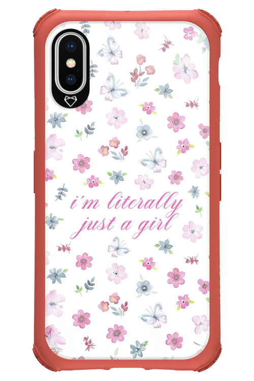 Just a girl pink 2.0 - Apple iPhone X