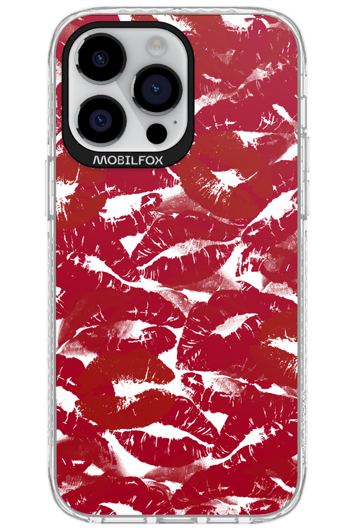 Burgundy and Kiss 2.0 - Apple iPhone 14 Pro Max