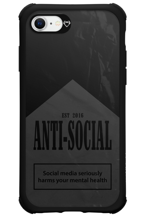 ANTI-SOCIAL (BLVCK) 2.0 - Apple iPhone SE 2020