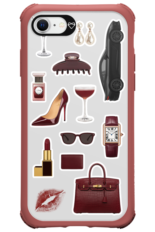 Classy Burgundy 2.0 - Apple iPhone 7