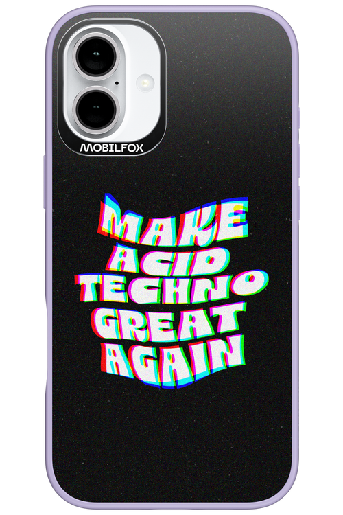 Acid Techno - Apple iPhone 16 Plus