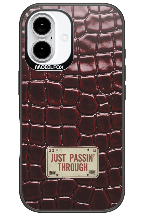 Just passin through 2.0 - Apple iPhone 16