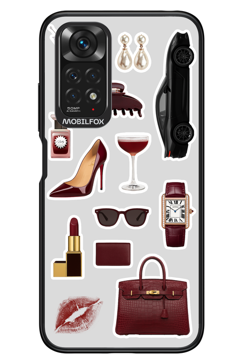 Classy Burgundy 2.0 - Xiaomi Redmi Note 11/11S 4G