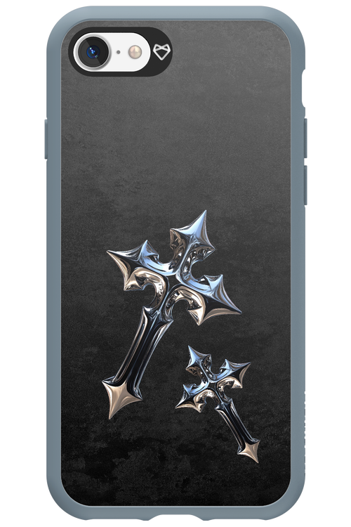 Chrome Crosses - Apple iPhone 7