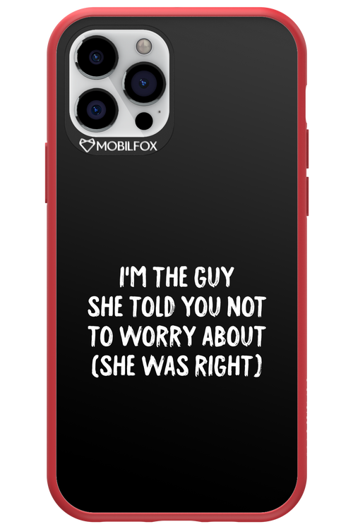 She was right 2.0 - Apple iPhone 12 Pro