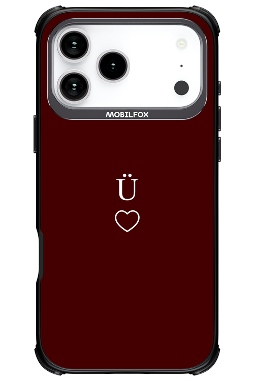 U Burgundia II 2.0 - Apple iPhone 17 Pro Max