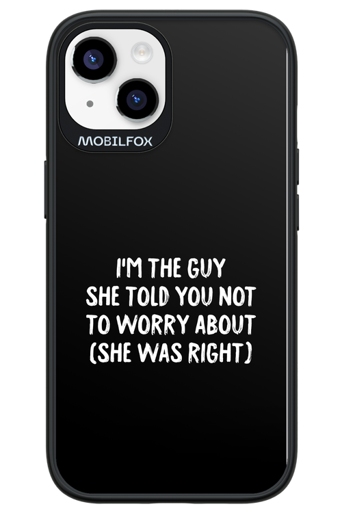 She was right 2.0 - Apple iPhone 14