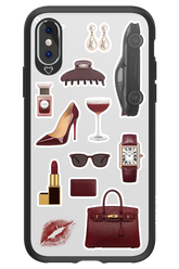 Classy Burgundy - Apple iPhone X