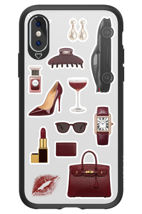 Classy Burgundy - Apple iPhone X
