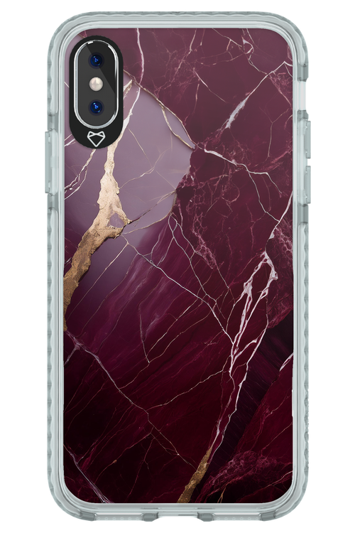 Burgundy Marble 2.0 - Apple iPhone XS