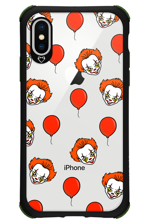 Mystery Clown (Transparent) - Apple iPhone X