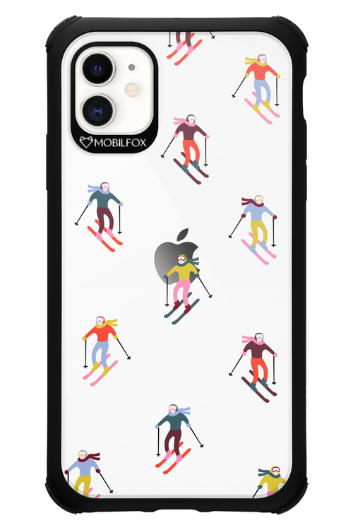 Snow Motion (Transparent) - Apple iPhone 11