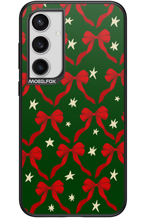 Bow & Stars (Green) - Samsung Galaxy S24+
