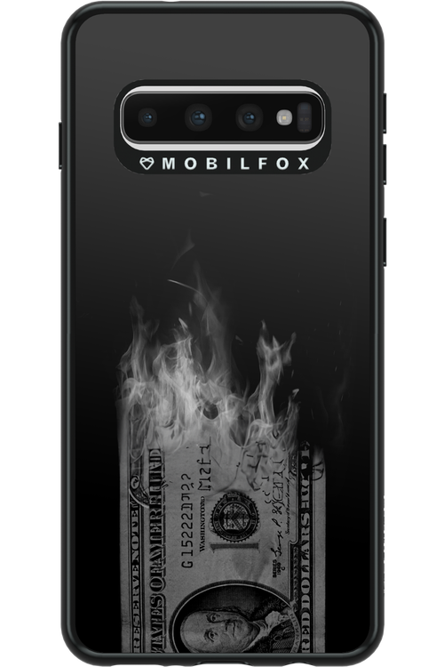 Money Burn B&W 2.0 - Samsung Galaxy S10