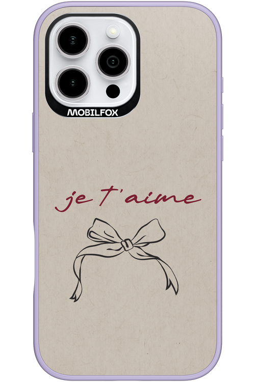 JET'AIME 2.0 - Apple iPhone 16 Pro Max