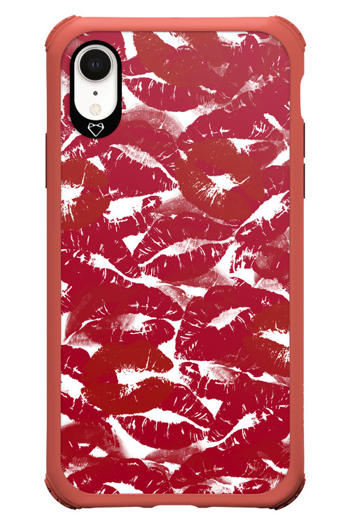 Burgundy and Kiss 2.0 - Apple iPhone XR