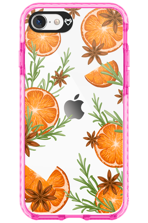 Orange With Star Anise - Apple iPhone SE 2020