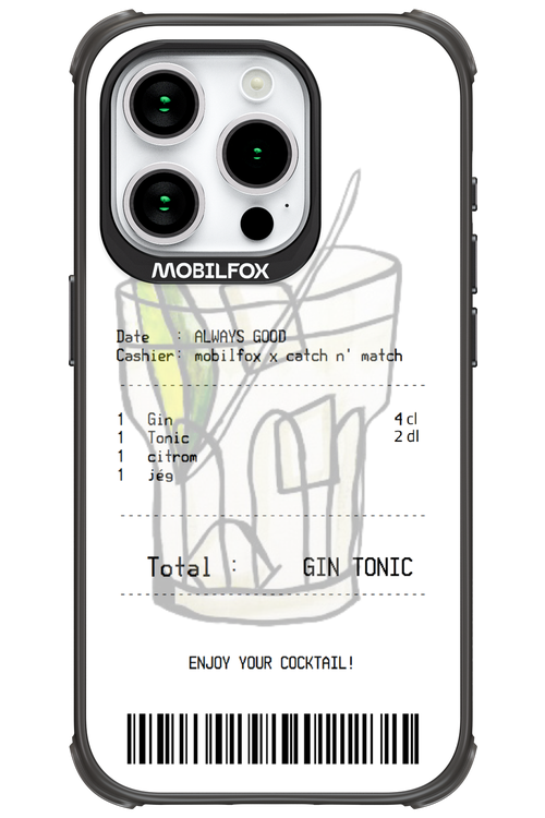 gin tonic - Apple iPhone 15 Pro