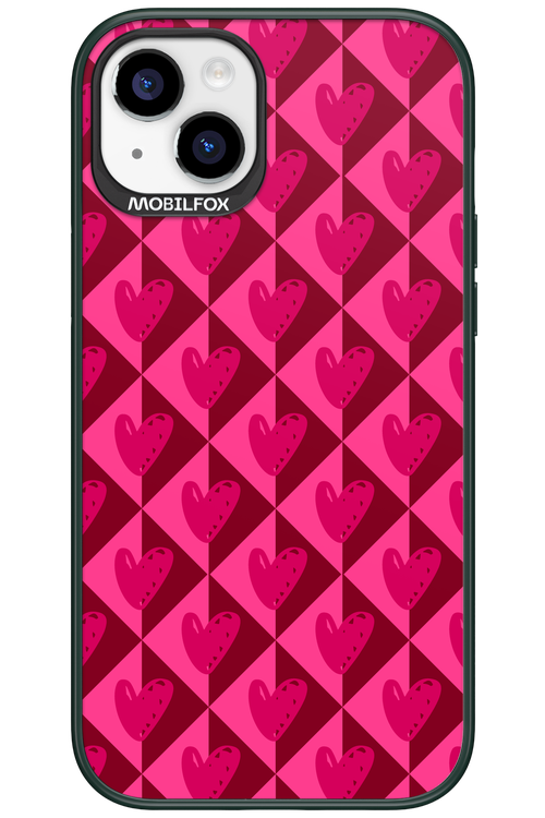 Holiday Heartss - Apple iPhone 15 Plus