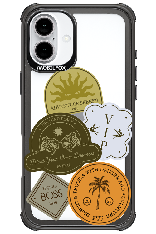 Badge Keeper - Apple iPhone 16 Plus