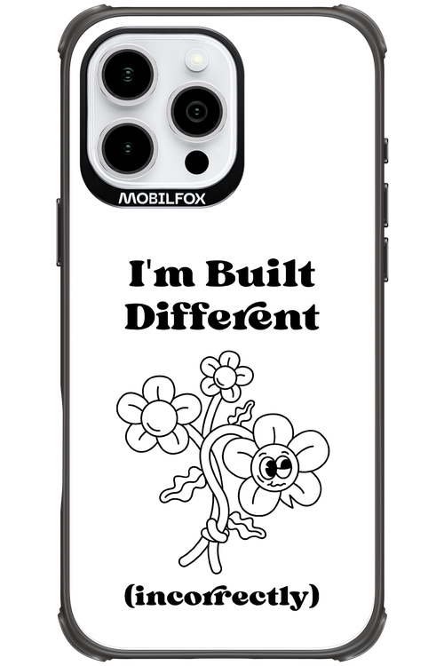 Incorrect Transparent 2.0 - Apple iPhone 16 Pro Max