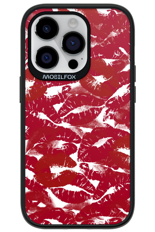 Burgundy and Kiss 2.0 - Apple iPhone 14 Pro