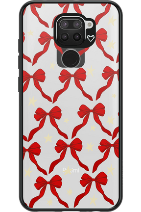 Bow & Stars (Transparent) - Xiaomi Redmi Note 9