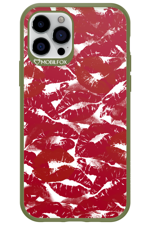 Burgundy and Kiss 2.0 - Apple iPhone 12 Pro