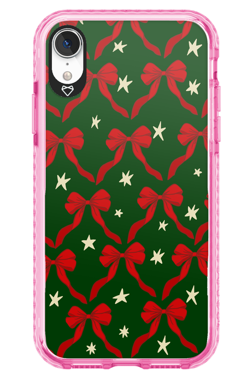Bow & Stars (Green) - Apple iPhone XR