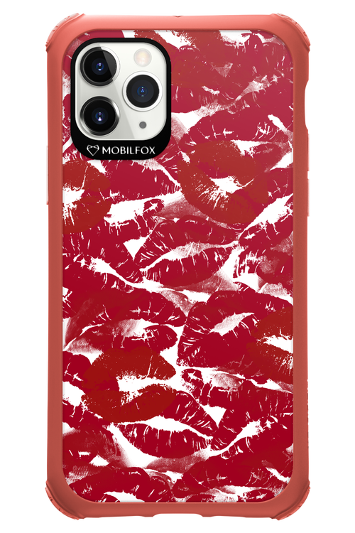 Burgundy and Kiss 2.0 - Apple iPhone 11 Pro