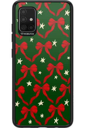 Bow & Stars (Green) - Samsung Galaxy A51