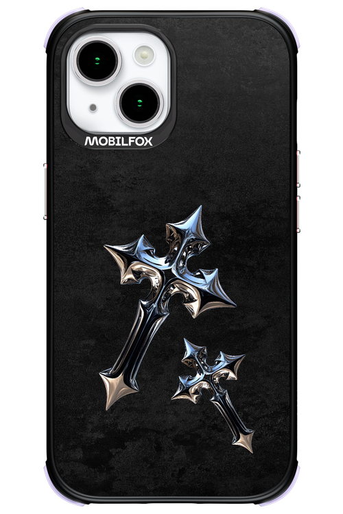 Chrome Crosses - Apple iPhone 15