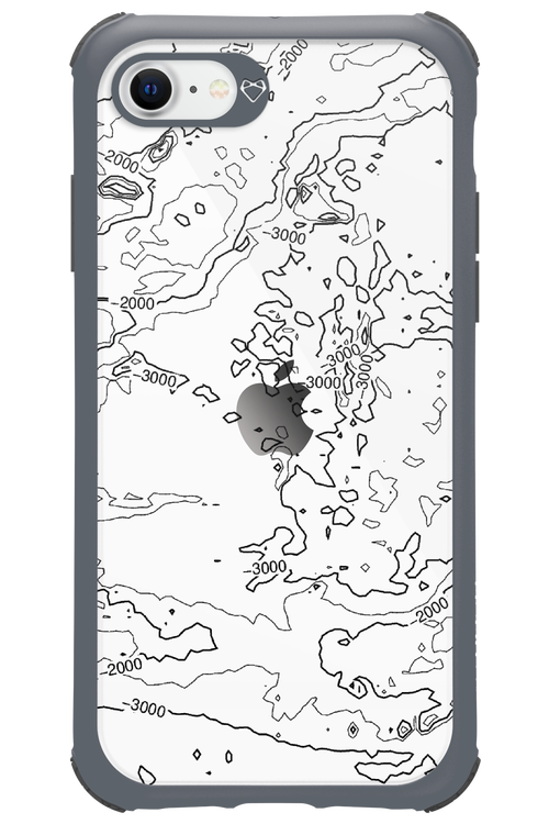 Contour Map - Apple iPhone SE 2022