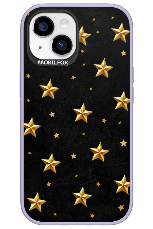 Golden Stars - Apple iPhone 15