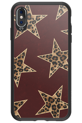 Wild Stars Burgundy - Apple iPhone XS Max