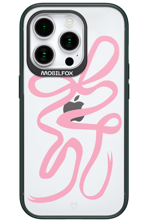 Pink Bow - Apple iPhone 15 Pro