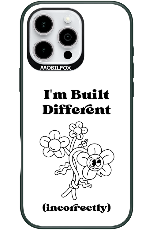 Incorrect Transparent 2.0 - Apple iPhone 16 Pro Max