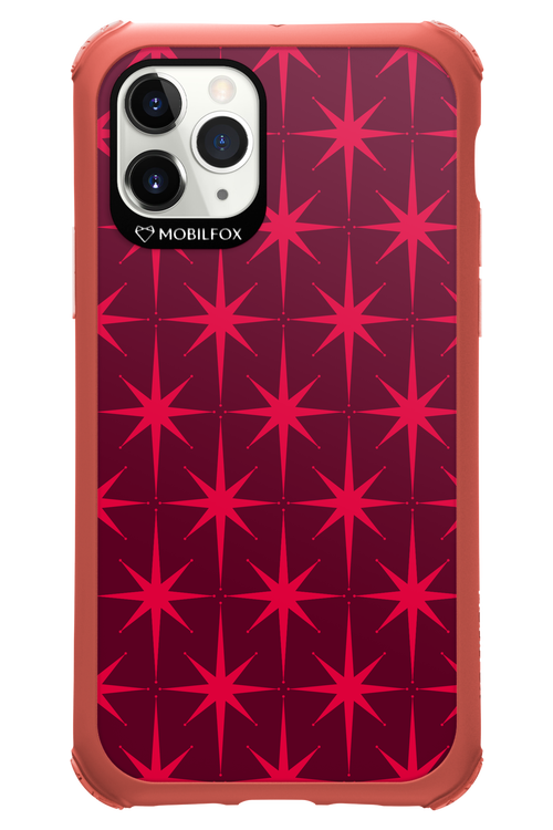 Burgundy Starss - Apple iPhone 11 Pro