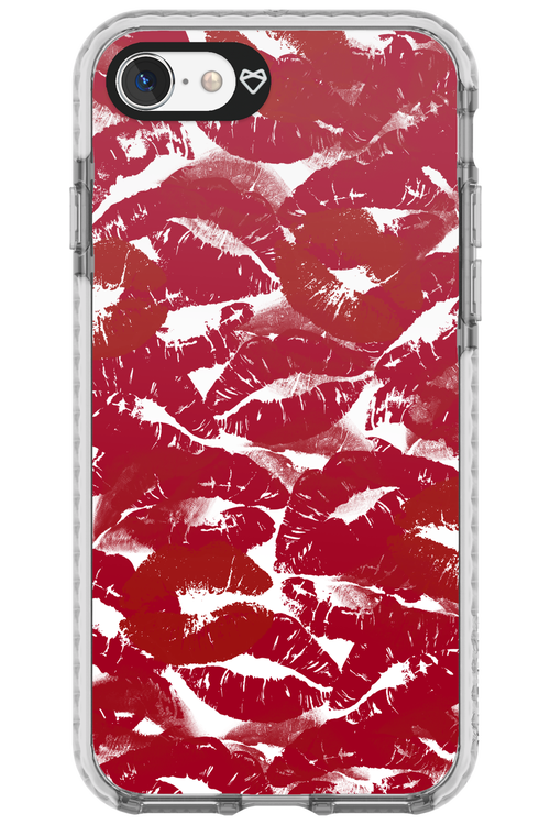 Burgundy and Kiss - Apple iPhone 7