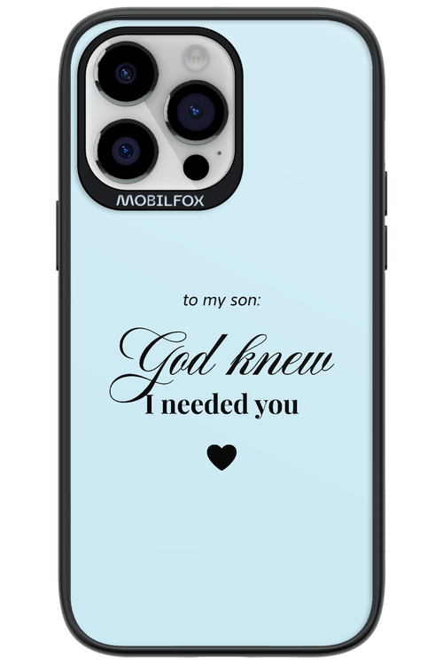 To My Son 2.0 - Apple iPhone 14 Pro Max