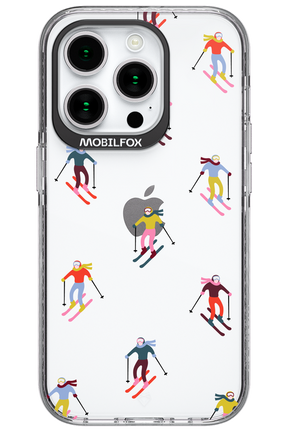 Snow Motion (Transparent) - Apple iPhone 15 Pro