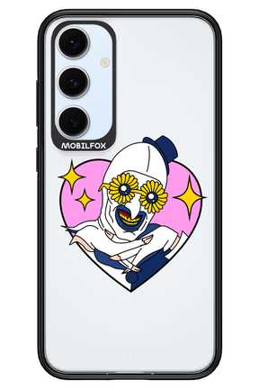 Sunflower Clown Meme (Nude) - Samsung S24 FE