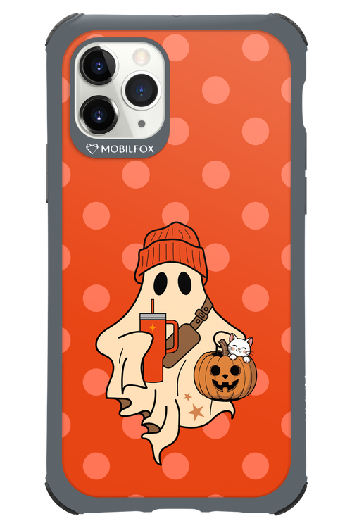 Ghost Girl (Orange) - Apple iPhone 11 Pro