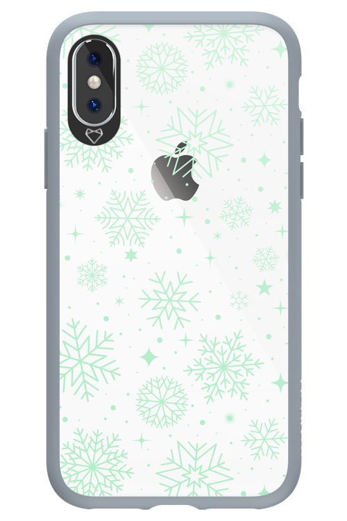 Tiffany's Snowflakes - Apple iPhone X