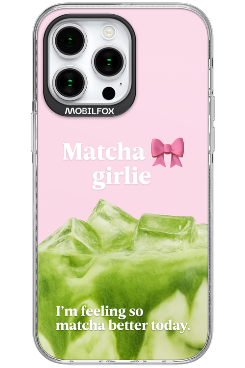 Matcha Girlie 2.0 - Apple iPhone 15 Pro Max