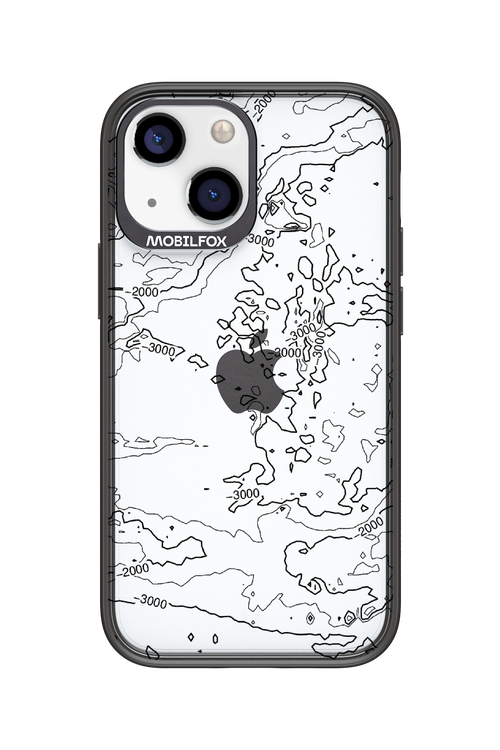 Contour Map - Apple iPhone 13 Mini