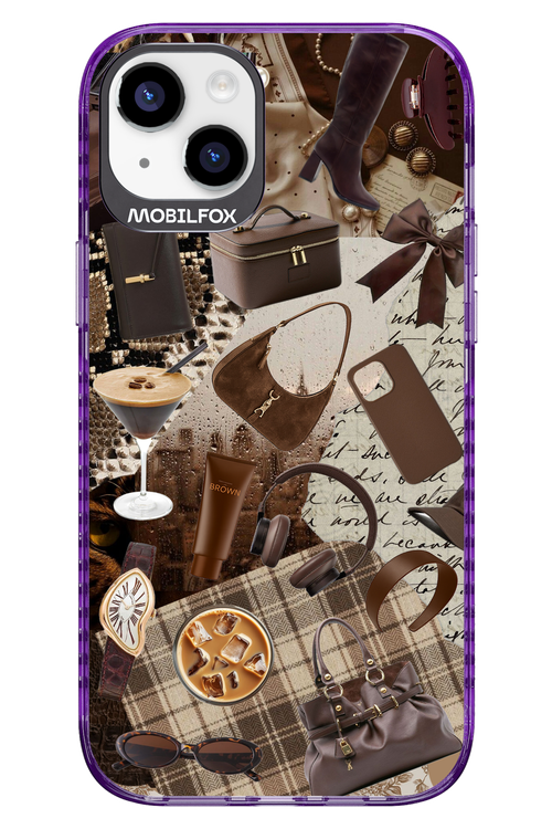 Brown Love - Apple iPhone 14 Plus