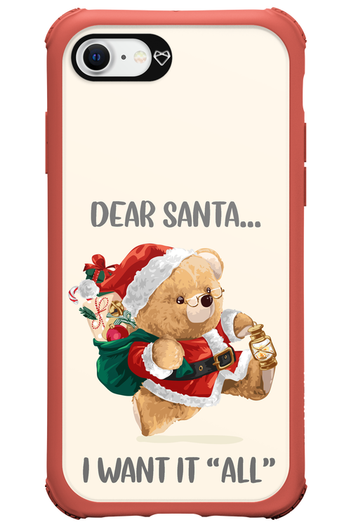 Dear Santa i want it all - Apple iPhone 8