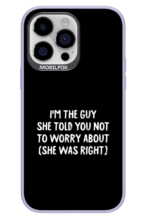 She was right - Apple iPhone 14 Pro Max