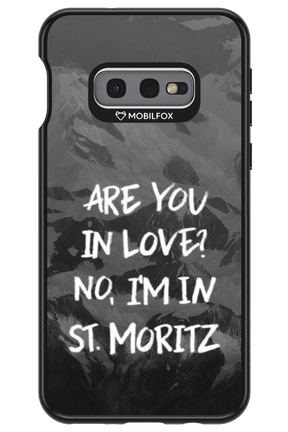 I'm in St. Moritz - Samsung Galaxy S10e